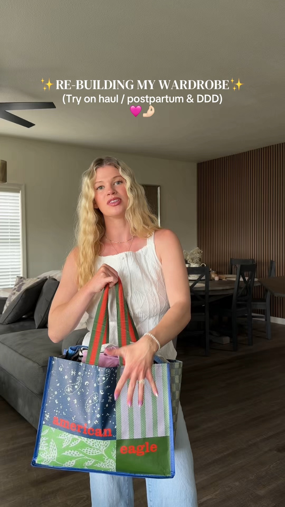 Almost everything is a 10/10 for me but now I’m second-guessing cuz AM I JUST BASIC?! 😵‍💫🤣 💞 #tryon #tryonhaul #shoppinghaul #clothinghaul #clothingtryon @Aerie @American Eagle Outfitters