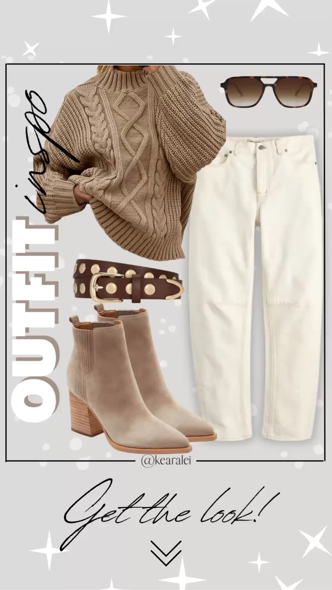 Spring outfits 2026 winter outfit work wear teacher outfits workwear business casual neutral outfit affordable outfit looks for less Amazon fashion tan khaki light brown chunky cable knit turtleneck sweater mock neck sweater with ivory off white barrel jeans wide leg pants tan light brown suede pointed toe booties boots shoes with chocolate brown gold studded belt boho outfit casual mom outfit momiform business casual teacher style mom style midsize outfit teaching workwear office work wear outfits || #freepeople #boho #amazon #walmart #target #fashion #fall #teacher
.
.
deals sales sale alert Amazon fashion, teacher outfits, business casual, casual outfits, neutrals, street style, Midi skirt, Maxi Dress, Swimsuit, Bikini, Travel, skinny Jeans, Puffer Jackets, Concert Outfits, Cocktail Dresses, Sweater dress, Sweaters, cardigans Fleece Pullovers, hoodies, button-downs, Oversized Sweatshirts, Jeans, High Waisted Leggings, dresses, joggers, fall Fashion, winter fashion, leather jacket, Sherpa jackets, Deals, shacket, Plaid Shirt Jackets, apple watch bands, lounge set, Date Night Outfits, Vacation outfits, Mom jeans, shorts, sunglasses, Disney outfits, Romper, jumpsuit, Airport outfits, biker shorts, Weekender bag, plus size fashion, Stanley cup tumbler, boots booties tall over the knee, ankle boots, Chelsea boots, combat boots, pointed toe, chunky sole, heel, high heels, mules, clogs, sneakers, slip on shoes, Nike, adidas, vans, dr. marten’s, ugg slippers, golden goose, sandals, high heels, loafers, Birkenstocks, Steve Madden Target, Abercrombie and fitch, Nordstrom


#LTKootd #LTKWorkwear #LTKSeasonal