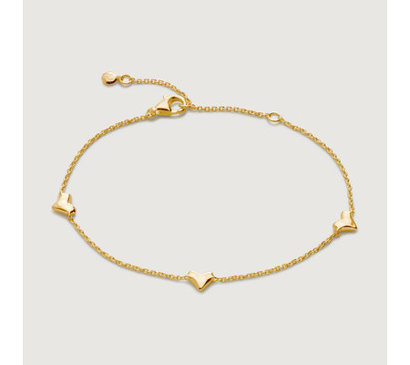 Heart Station Chain Bracelet | Monica Vinader (Global)