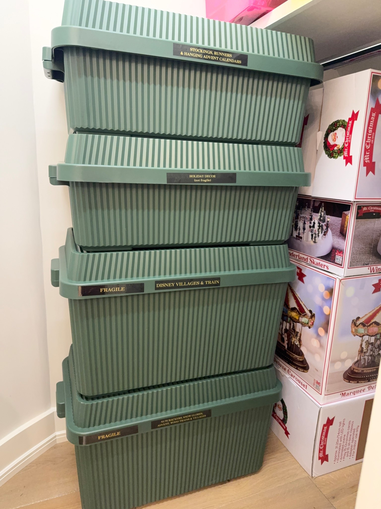 Stackable Holiday Bins 

#LTKSeasonal #LTKHome #LTKHoliday