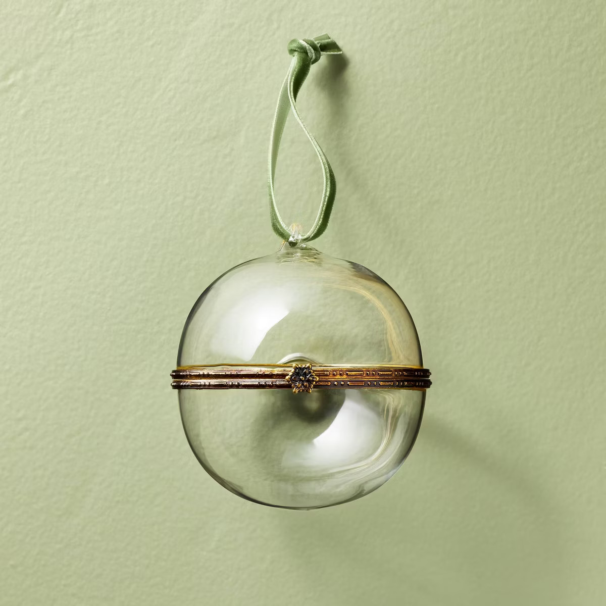 Hinged Glass Christmas Tree Ornament - Hearth & Hand™ with Magnolia | Target