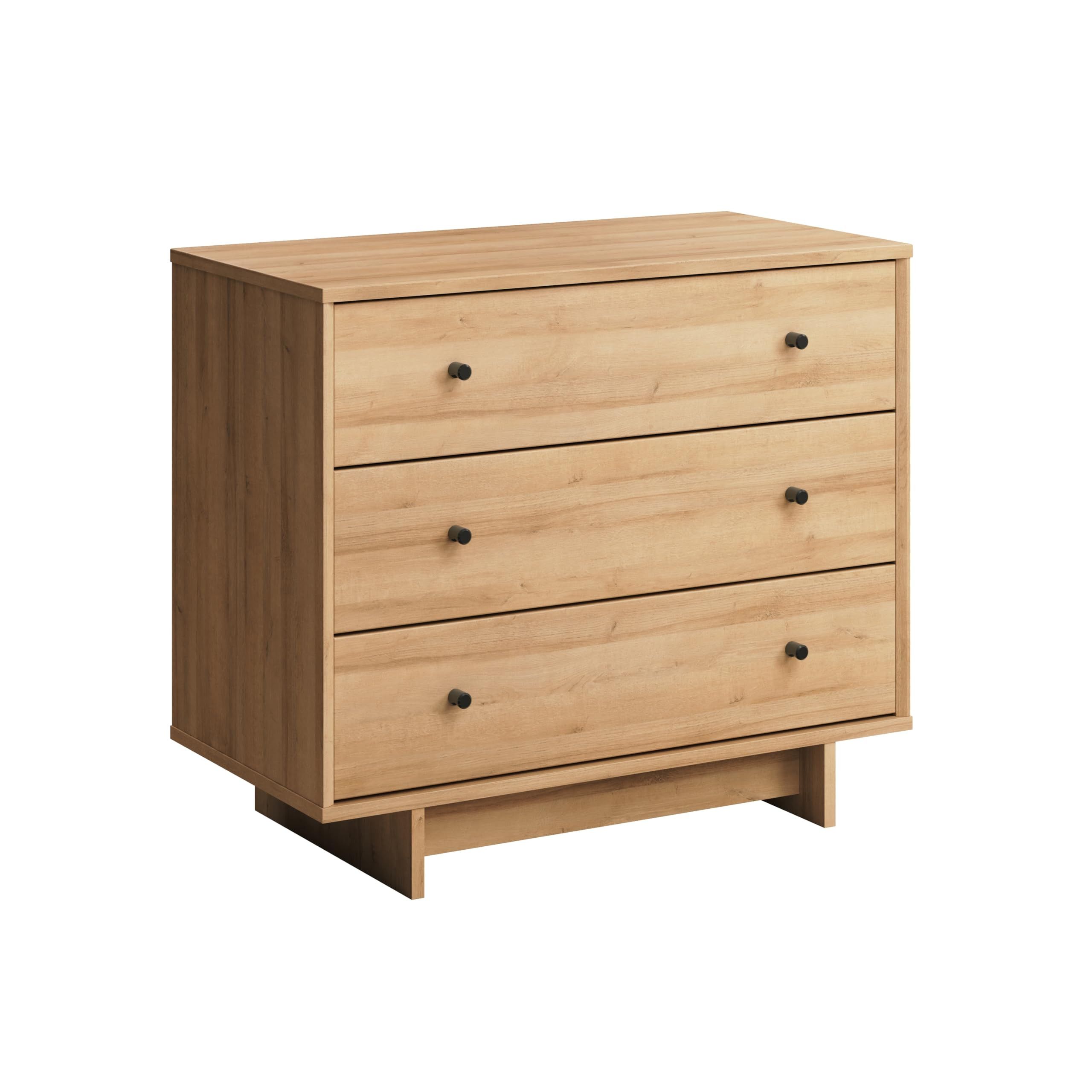 Prepac Finnley 3-Drawer Nightstand in Natural Oak, Extra-Wide Bedside Table with Storage, Modern ... | Amazon (US)