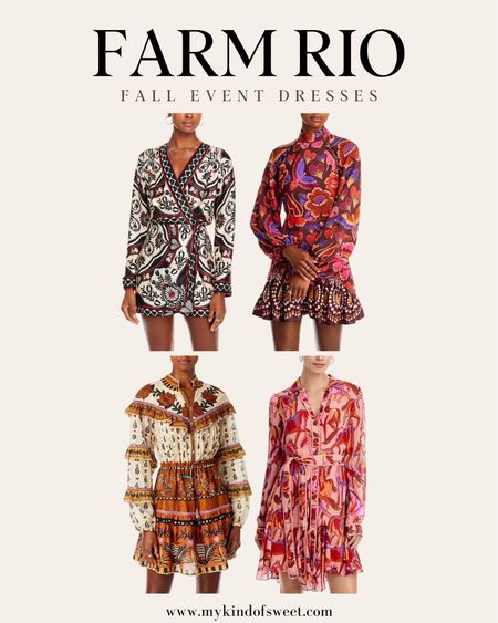 Farm Rio dress for fall event. I love these for a date night, girls night, or wedding. 

#LTKwedding #LTKworkwear #LTKstyletip
