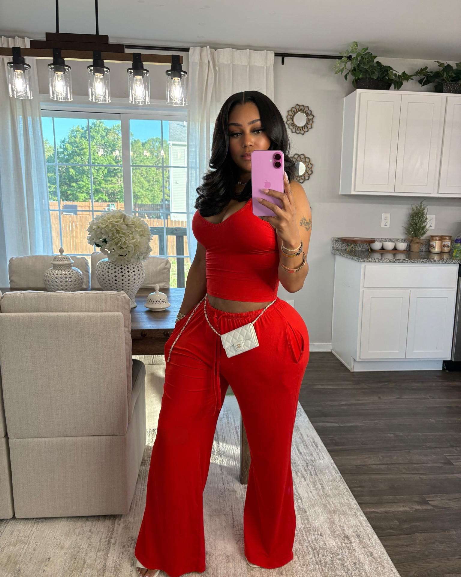 Cutesy Two Piece Set ❤️
I’m 5’4 , 162lbs 
Medium
Link in my bio

#LTKdayinmylife #LTKActive #LTKMidsize