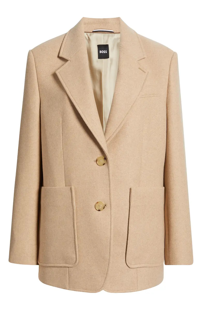 BOSS Jovanna Wool Blend Jacket | Nordstrom | Nordstrom