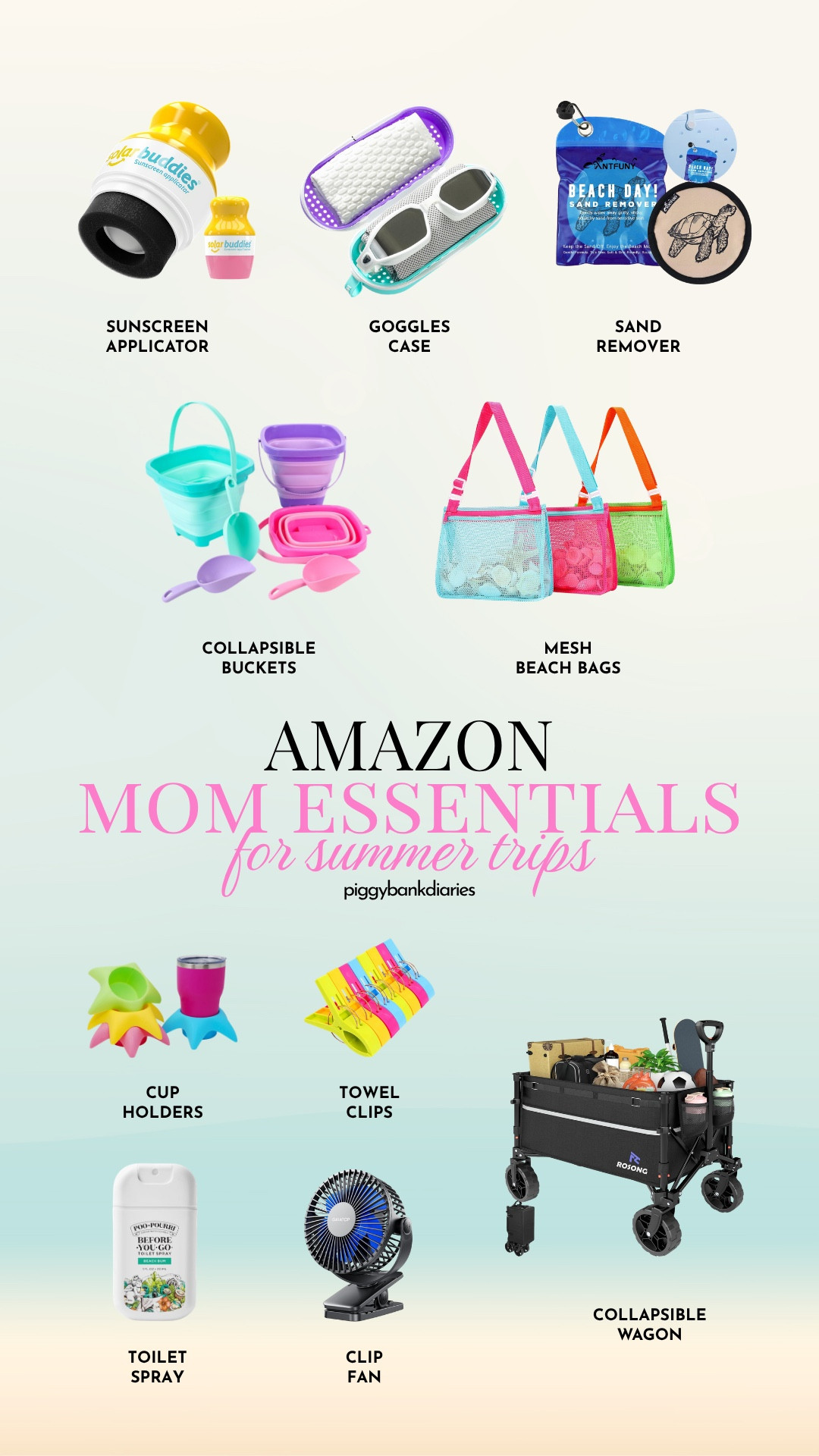 Summer mom essentials I literally don’t leave the house without ☀️
Snacks, water, sunscreen… and about 10 other things keeping us all alive and semi-happy 😂

If it keeps the kids fed, hydrated, or meltdown-free—it’s coming with me.

What’s one thing you ALWAYS have in your bag in the summer??

#MomEssentials #SummerMomLife #MomBagMustHaves #BusyMomLife #MomHacks

#LTKmomlife #LTKTravel #LTKKids