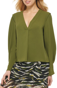 Click for more info about V-Neck Blouse