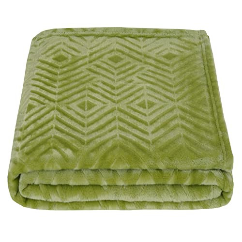 SOCHOW Geometric Pattern Flannel Fleece Throw Blanket, Lightweight Super Soft Cozy Plush Blanket ... | Amazon (US)