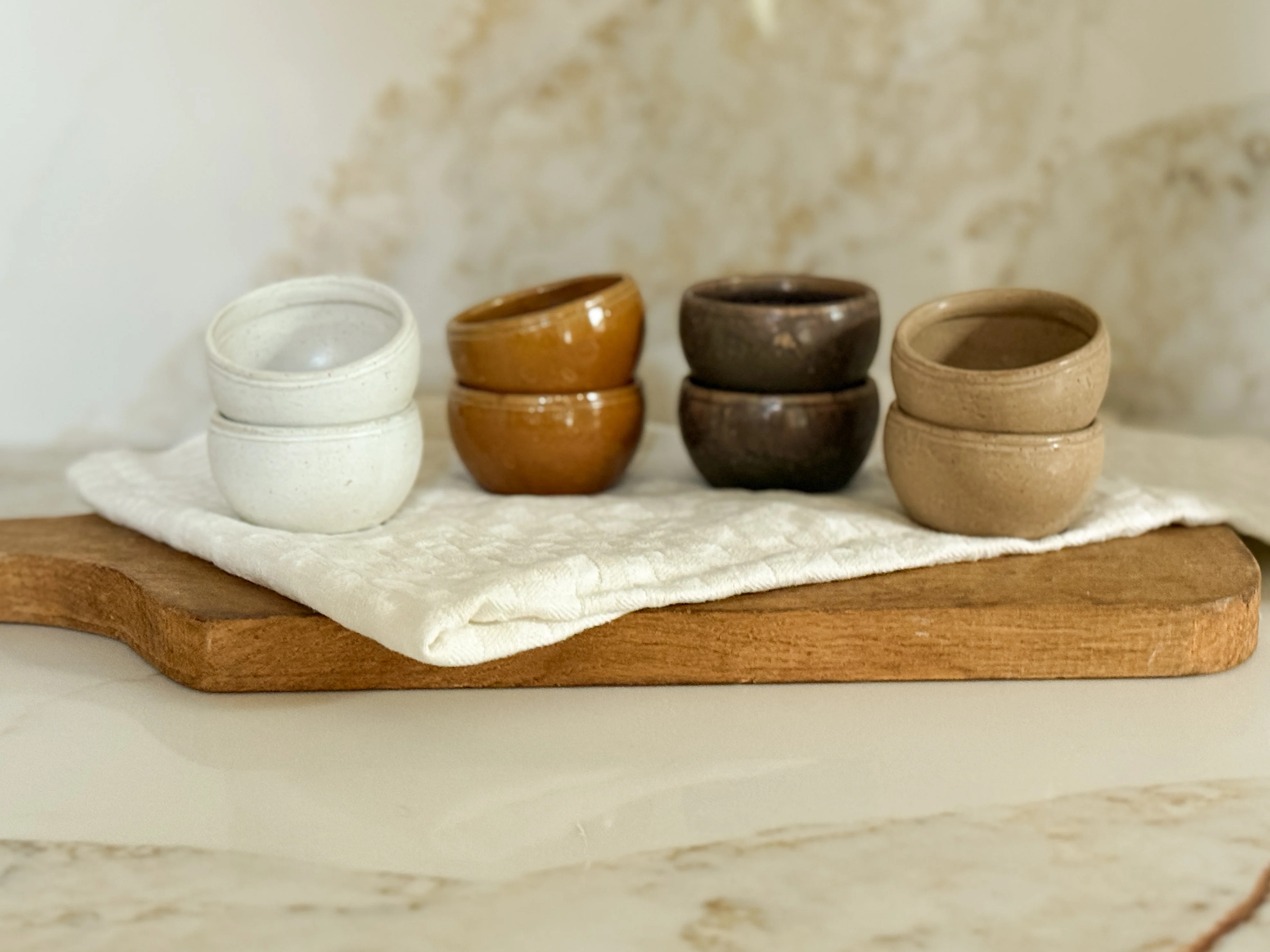 Pinch Pots, Set of 4 | Cottage and Key