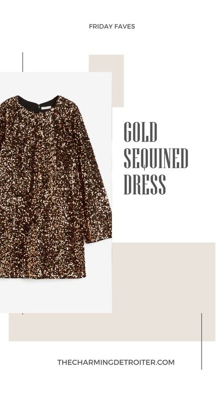 Friday haves holiday gold sequin dress

#LTKparties #LTKSeasonal #LTKHoliday