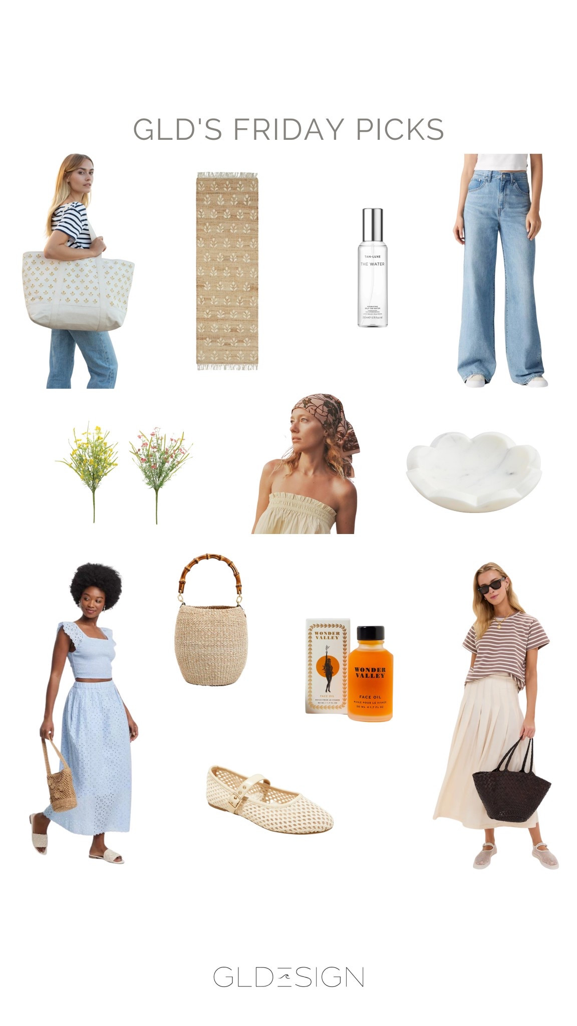 GLDESIGN Friday Picks
#GLDESIGN #LTKspringoutfits #LTKskincare #LTKdecor #LTKdenim #LTK

#LTKItBag #LTKStyleTip #LTKShoeCrush