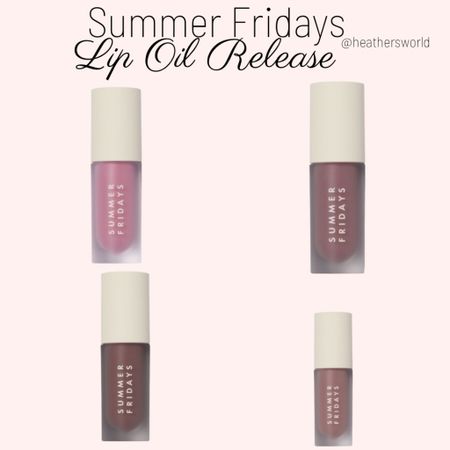 Summer Fridays lip oil newest release,

#summerfridays #lipoil #beauty #makeup #newrelease #cosmetics #summerfridayslipoil #liptreatments 

#LTKbeauty #LTKSeasonal