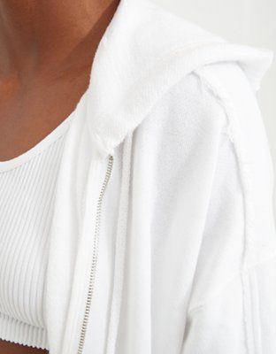 Aerie Fleece-Of-Mind Oversized Full Zip Sweatshirt | American Eagle Outfitters (US & CA)