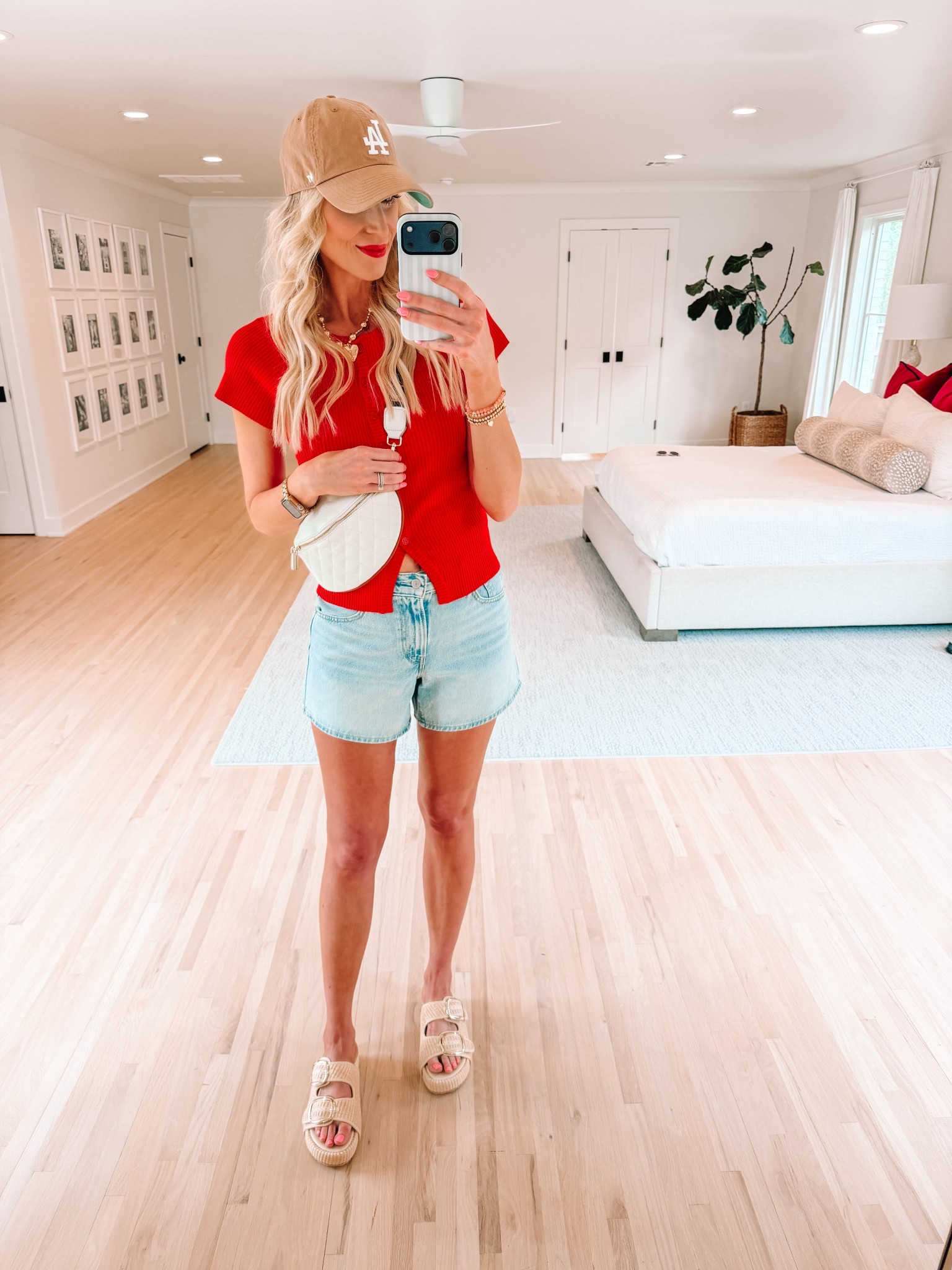 The perfect casual summer outfit! 

Amazon / Short sleeved cardigan / Denim shorts / Platform sandals

#LTKootd #LTKgrwm