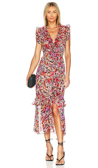 Kidada Dress in Fire Flora | Revolve Clothing (Global)