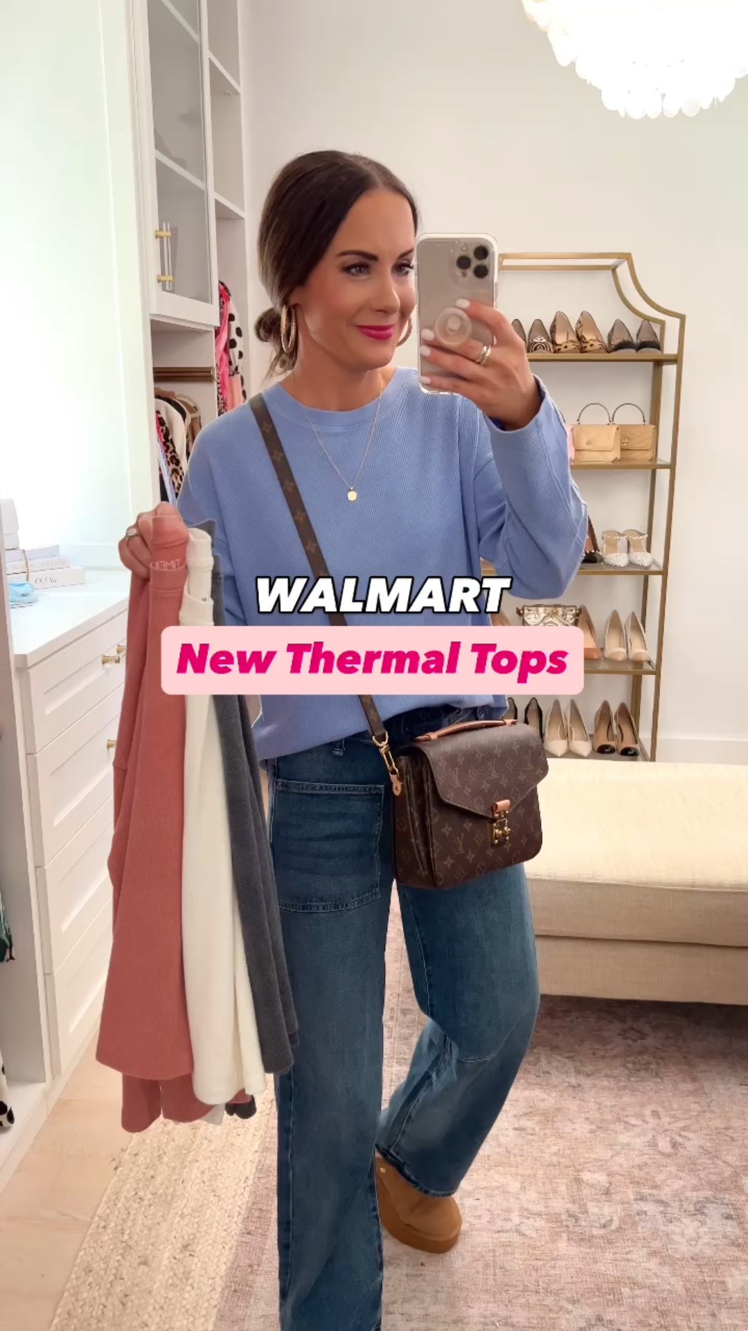 Sized up to a M in the tops and sized down in the jeans 