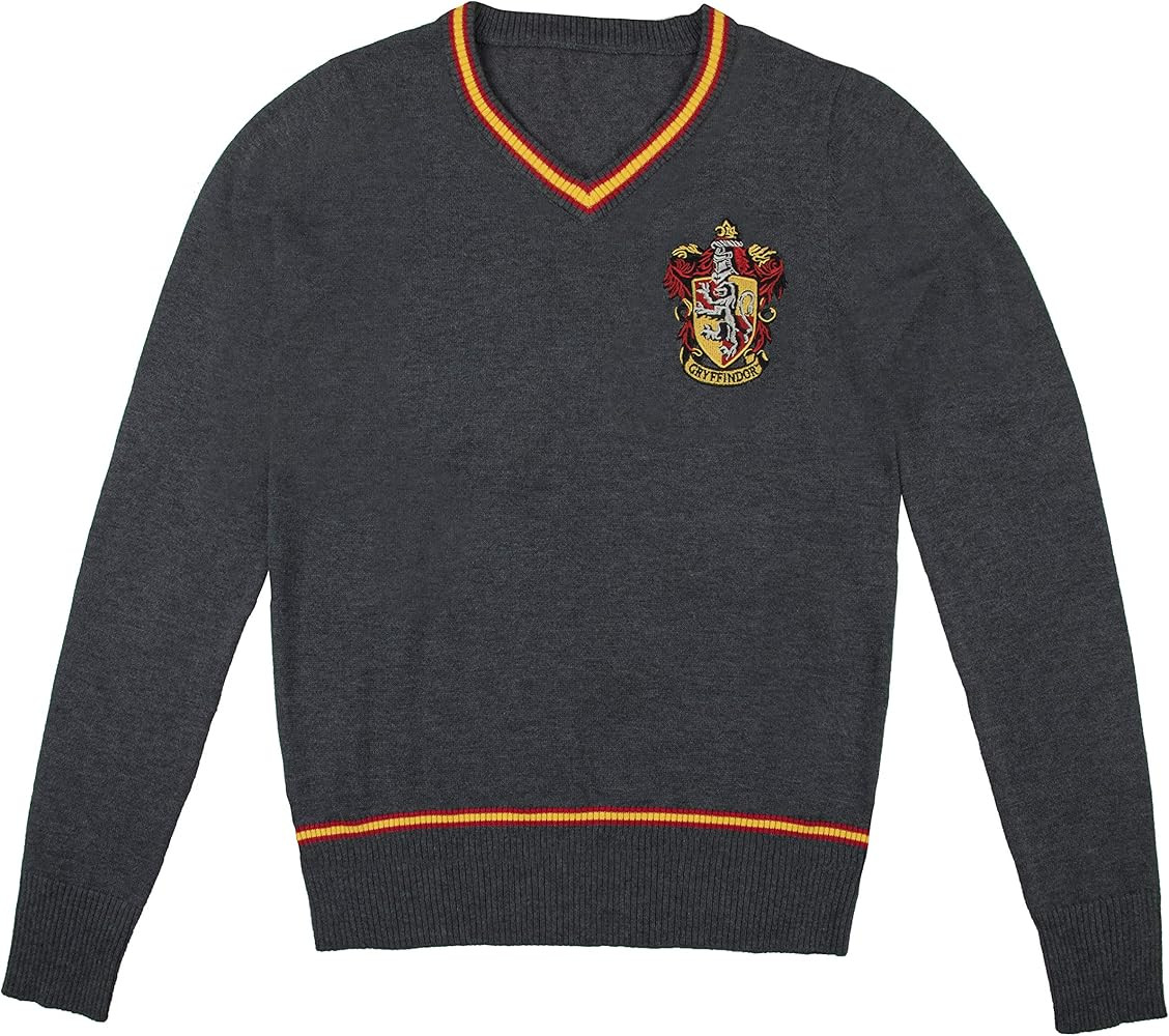 Cinereplicas Harry Potter - Hogwarts Sweater Gryffindor/Slytherin/Ravenclaw/Hufflepuff - XS/S/M/L... | Amazon (US)