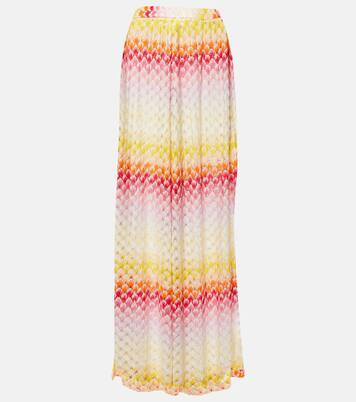 Palazzo-Hose aus Häkelstrick | Mytheresa (DACH)