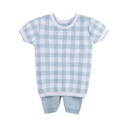 Gingham Knit Set | Feltman Brothers