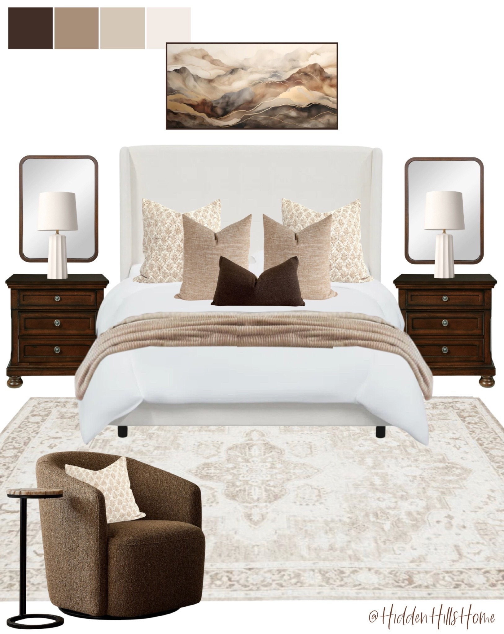 Brown neutral bedroom, beige bedroom, cream color bedroom #bedroom

#LTKHome #LTKSaleAlert #LTKSeasonal