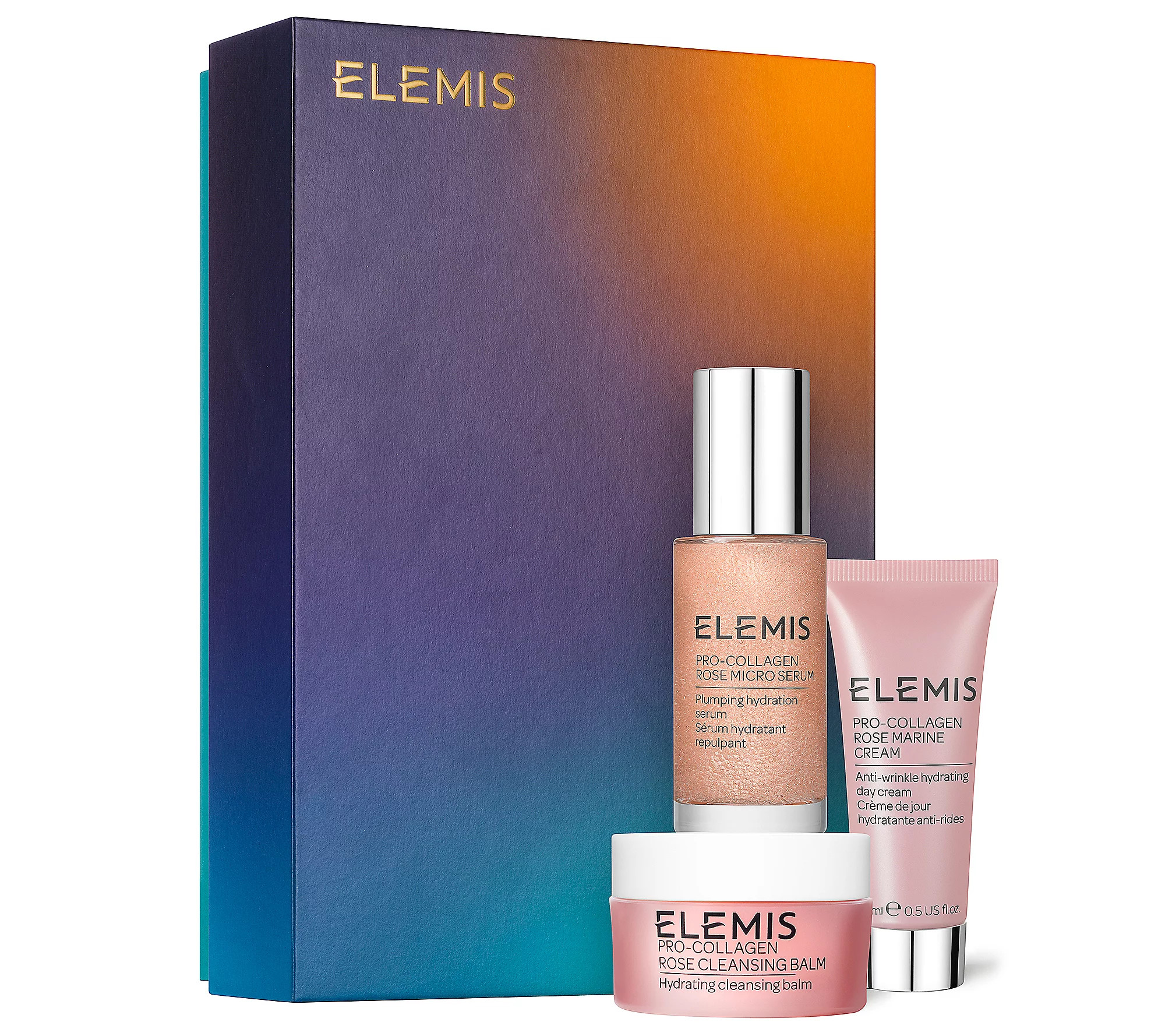 ELEMIS Pro-Collagen Rose 3pc Collection | QVC