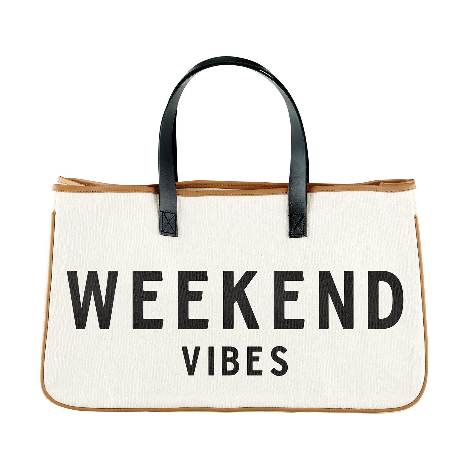 Creative Brands D3712 Hold Everything Tote Bag, 20" x 11", Weekend Vibes | Amazon (US)
