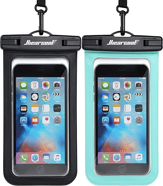 Hiearcool Waterproof Phone Pouch, Waterproof Phone Case for iPhone 15 14 13 12 Pro Max XS Samsung... | Amazon (US)