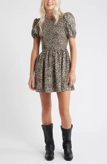 BP. Puff Sleeve Minidress | Nordstromrack | Nordstrom Rack