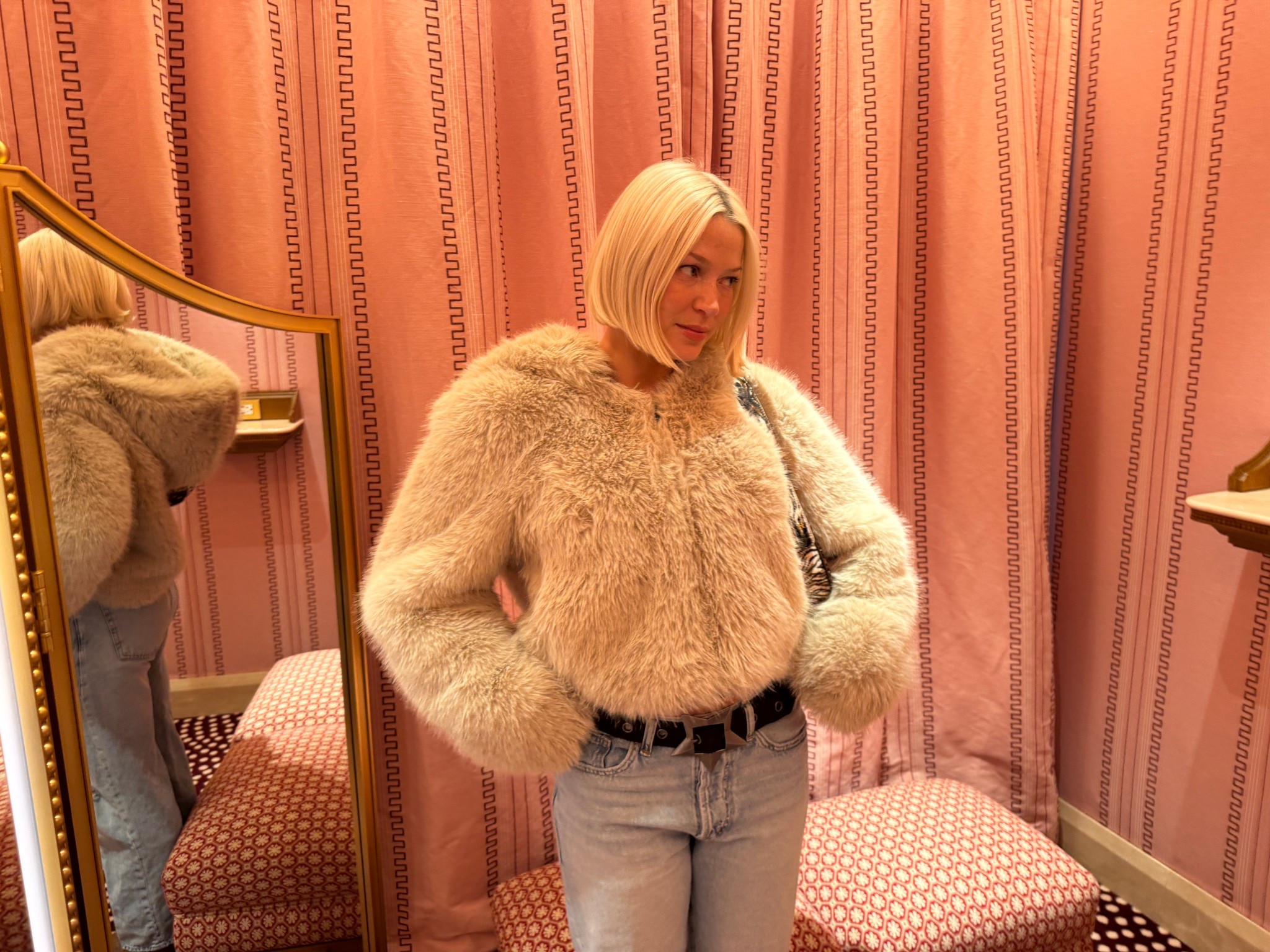 best fur jacket!! wearing small