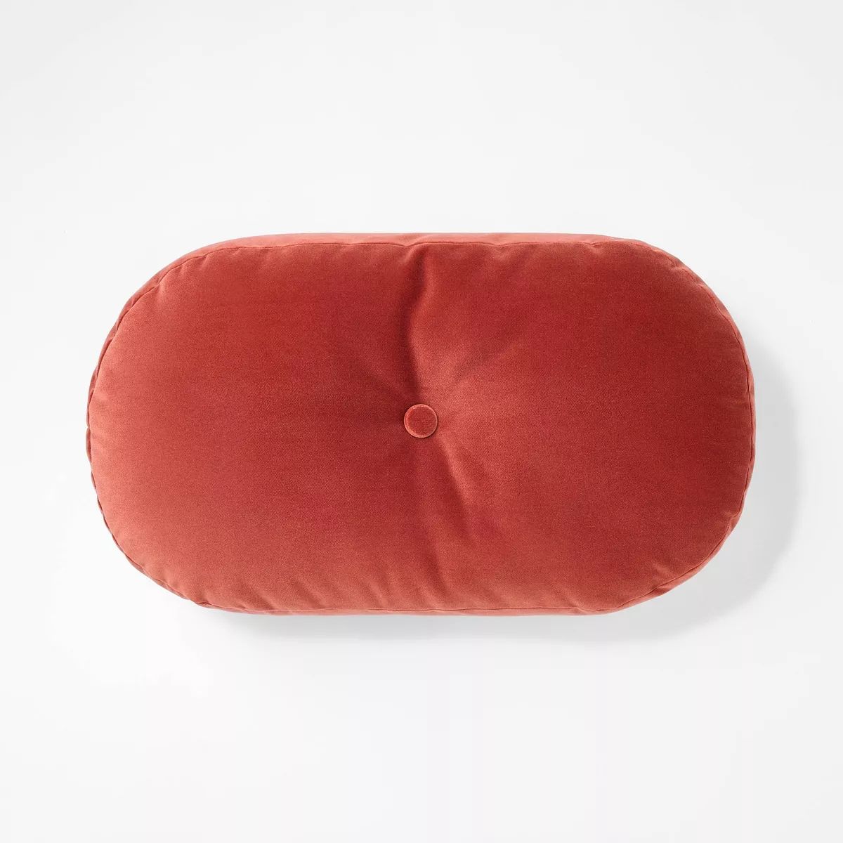 Velvet Oval Shaped Throw Pillow with Tufted Center - Threshold™ designed with Studio McGee | Target