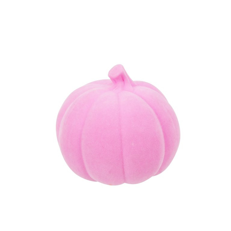 4.25" Light Pink Flocked Pumpkin Tabletop Décor by Ashland® | Walmart (US)