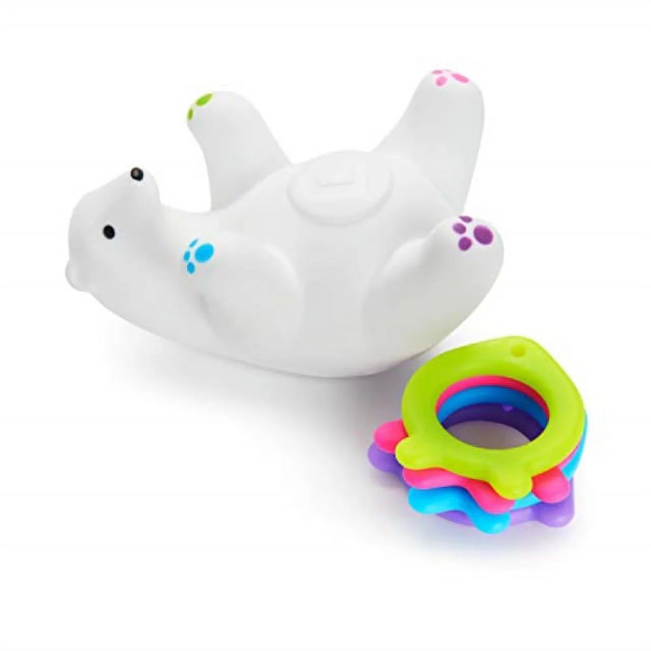 Munchkin Arctic Polar Bear Baby Bath Toy, 12 Months+, Multi-Color | Walmart (US)