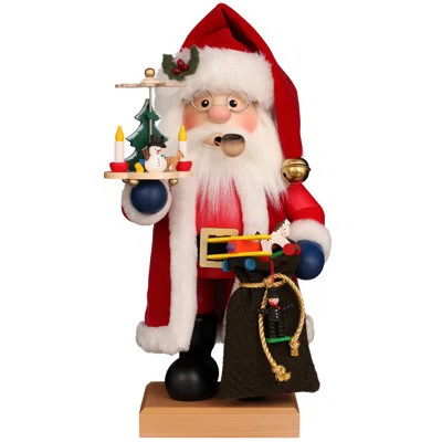 Christian Ulbricht Smoker - Santa Claus With Pyramid And Gifts | Wayfair North America