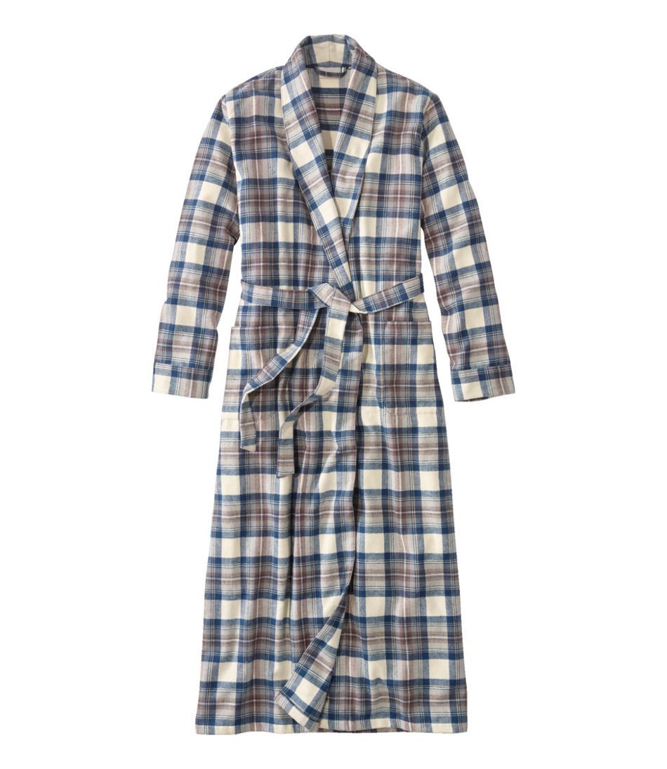 Women's Scotch Plaid Flannel Robe | L.L. Bean