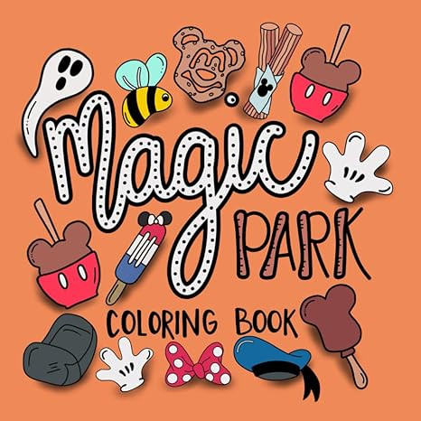Magical Park Coloring Book: Simple And Bold Designs For Children and Adults | Amazon (US)