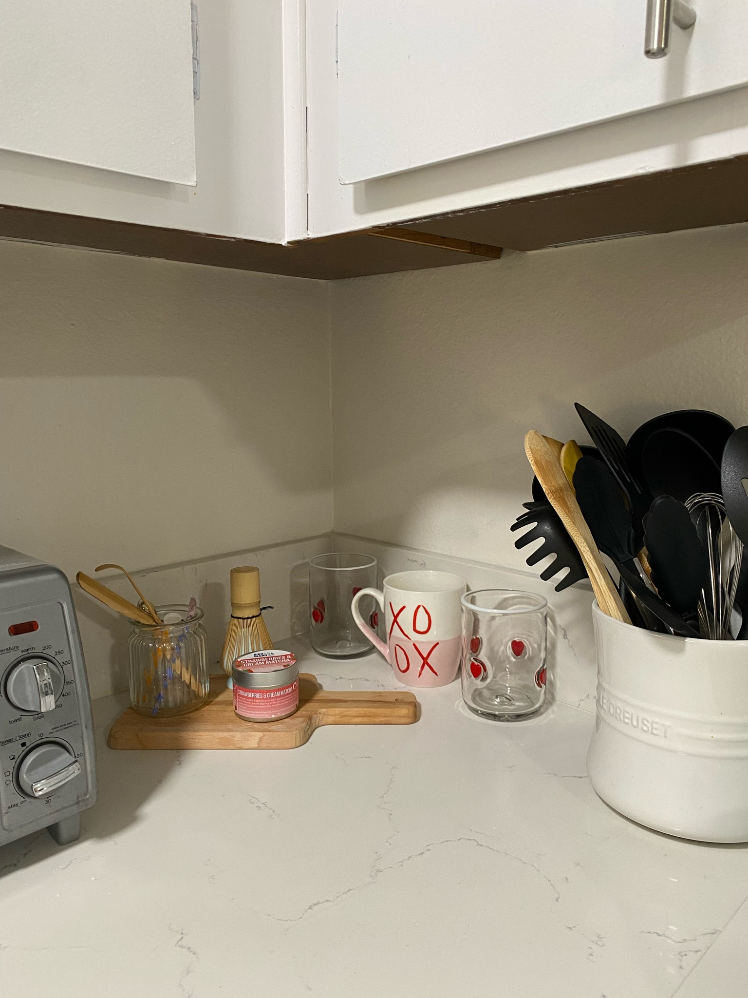 cutest little valentines matcha + coffee corner ♥️♥️♥️ coffee bar, kitchen decor, vday decor decor

#LTKfindsunder50 #LTKSeasonal #LTKSpringSale