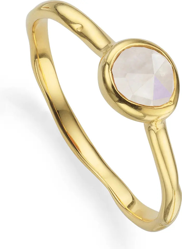 Monica Vinader Siren Small Semiprecious Stone Stacking Ring | Nordstrom | Nordstrom