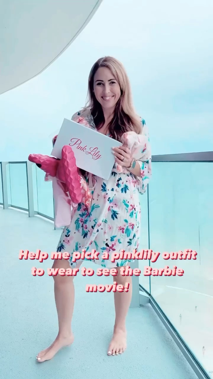 Which @pinklily outfit should I pick to go see  @barbiethemovie this week? 1, 2, 3, or 4? Comment with your pick below 👇🏼💖
.
.
.
#pinklilystyle #pinklily #pinklilypartner #summerfashion #summerdress #summerdresses #summerfashion2023 #pinklilyboutique #fashionstyle #fashionstyle #fashion #dresses #floridafashion #floridastyle #floridacontentcreator #floridainfluencer

#LTKunder50 #LTKFind #LTKSeasonal