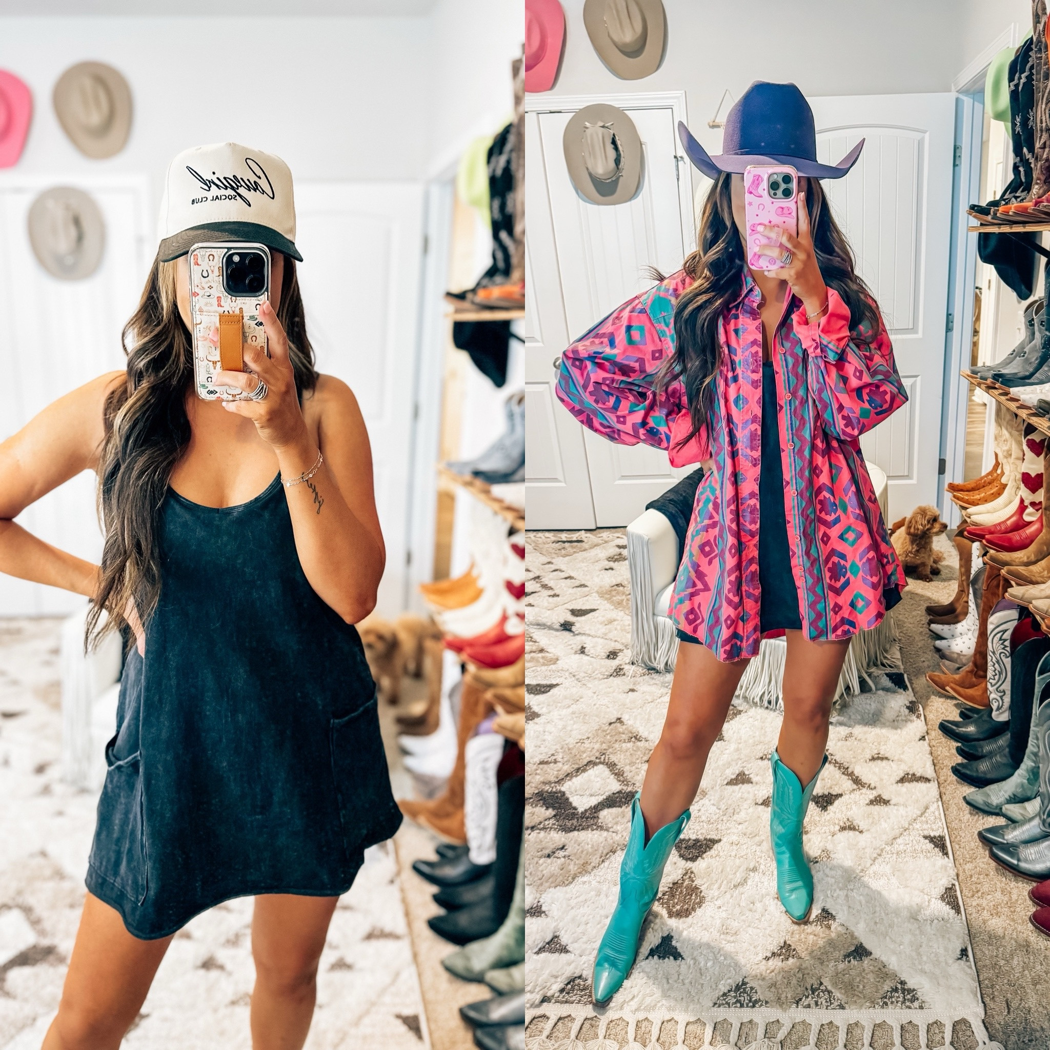 Day tonight, western fashion country concert, outfit idea, free people workout dress