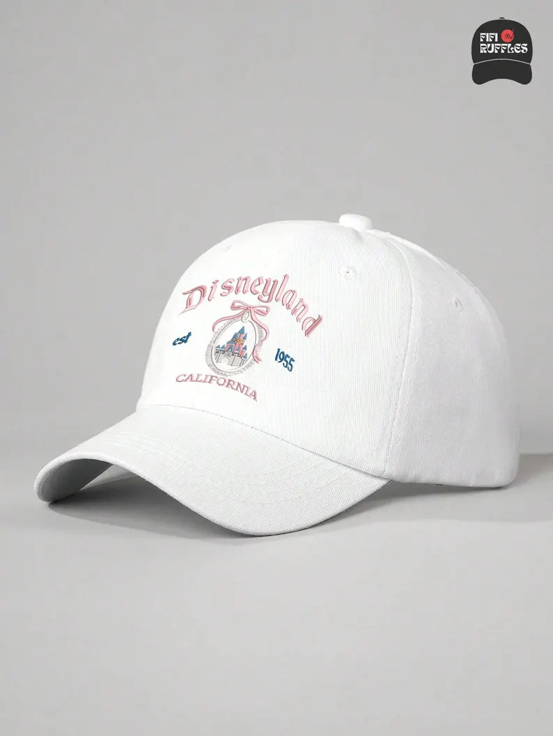 Disneyland Embroidered Caps, Vintage-inspired Disneyland Embroidered Hat - Perfect for Disney Lov... | Etsy (US)