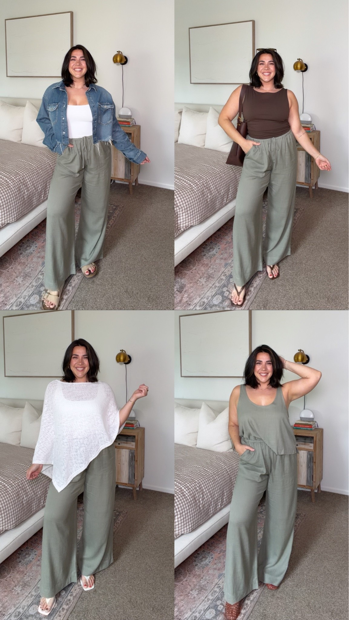 Linen pants are that girl! I’m wearing a size L and when you sign up for VIP they’re only $21! Tops are size L :)

#LTKootd #LTKdayinmylife #LTKSeasonal