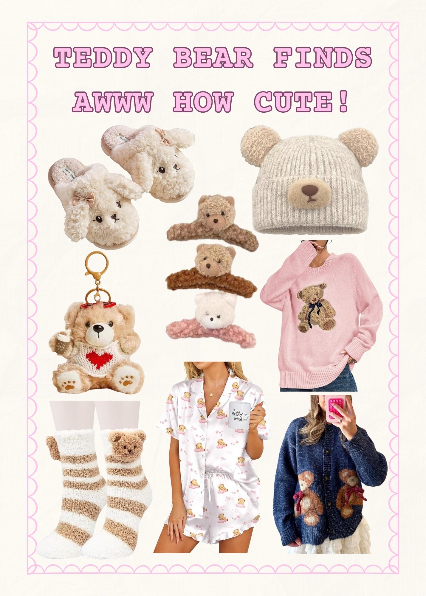 Teddy bear amazon finds 

#LTKFindsUnder50 #LTKFindsUnder100 #LTKSeasonal