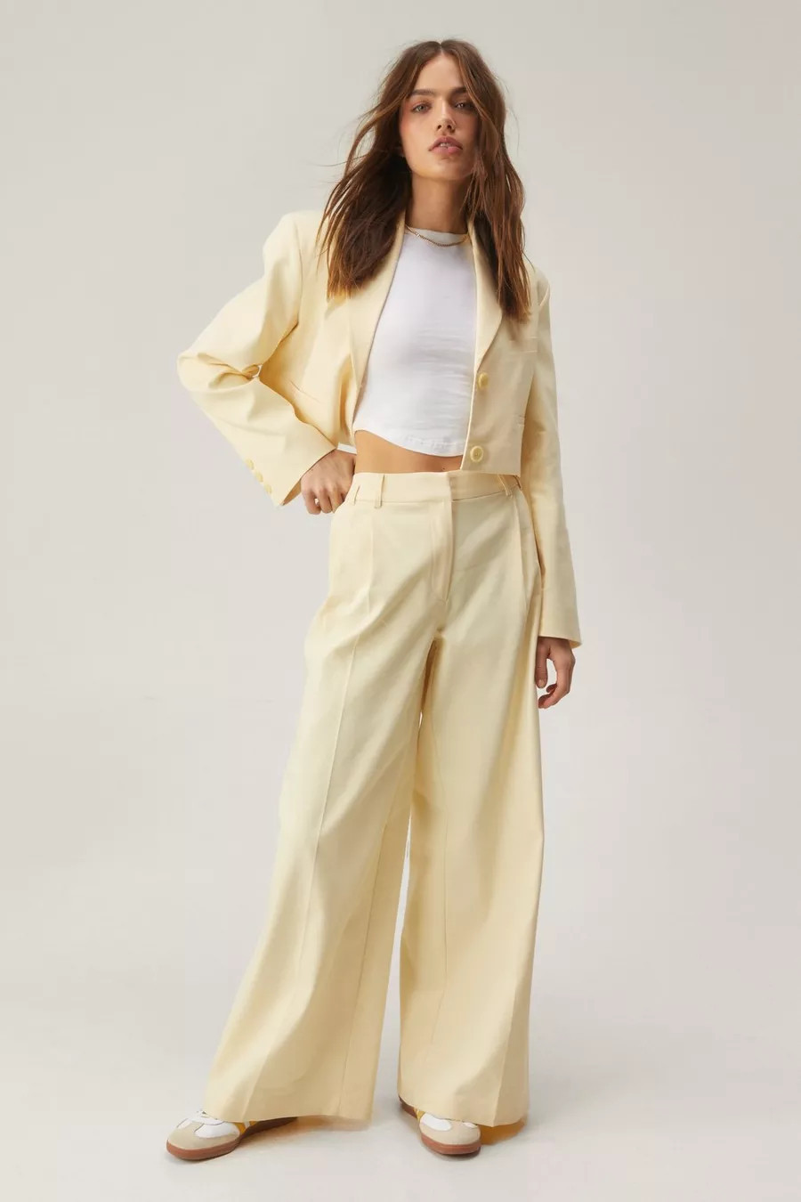 Premium Tailored Flood Leg Pants | Nasty Gal US
