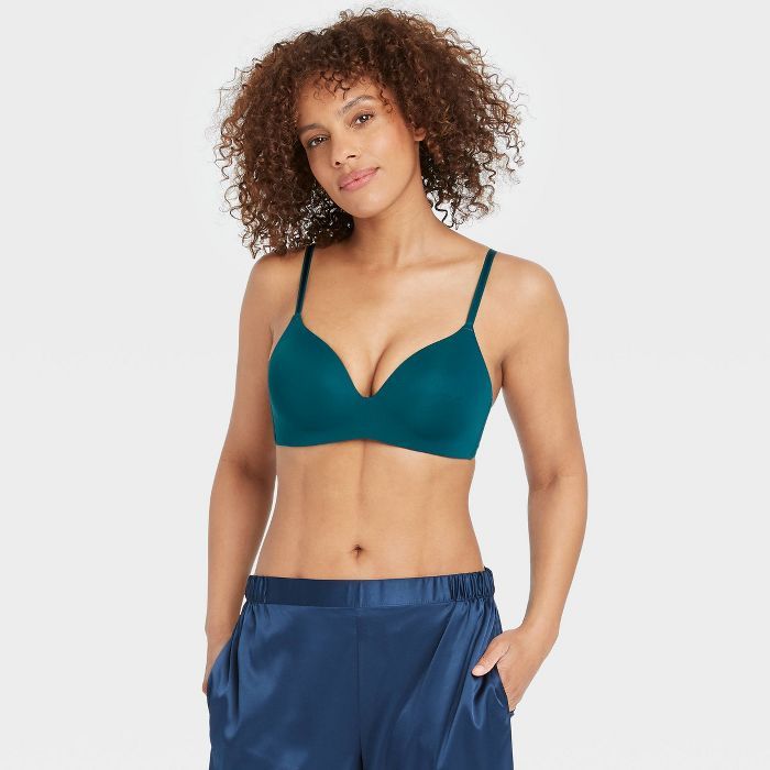 Women's Bliss Lightly Lined Wirefree Bra - Auden™ | Target