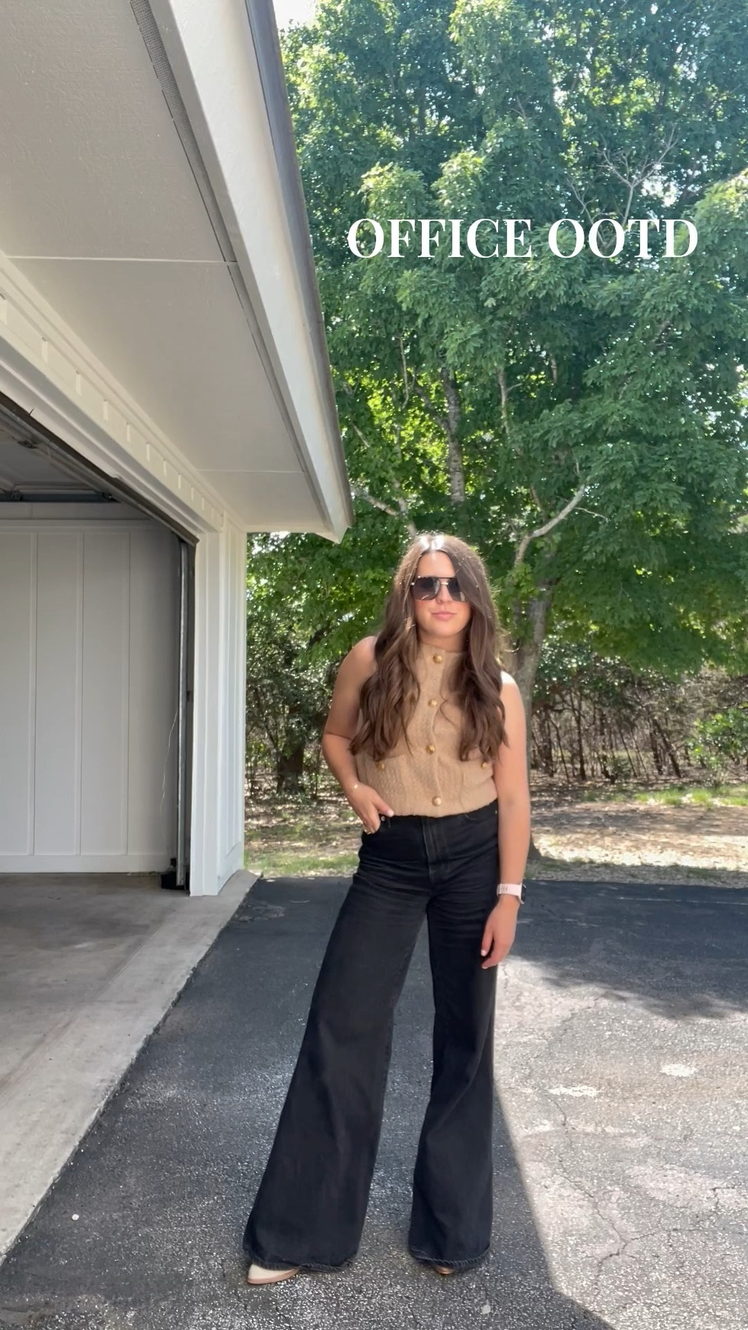My office ootd 💼 Love the fit of these jeans and the vest is the perfect cropped length!! 

#LTKWorkwear #LTKStyleTip #LTKPetite