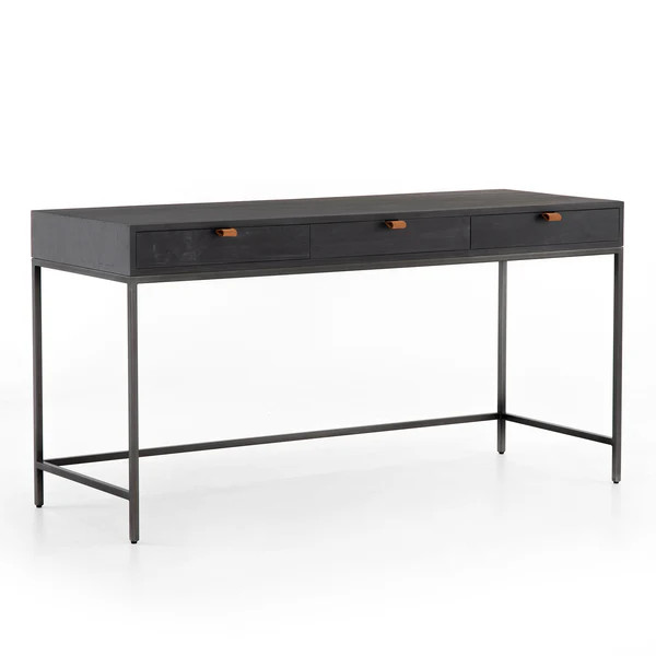 Four Hands Trey Modular Writing Desk | Paynes Gray