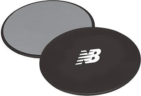 New Balance Sliding Core Discs Workout Sliders - Fitness Ab Sliders Dual-Sided Pads (Carpet/Hardw... | Amazon (US)