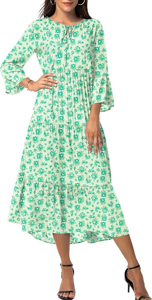 Bohemian Midi Dress | Amazon (US)