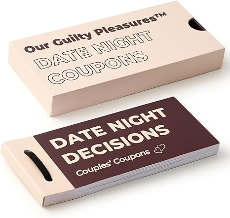 Date Night Ideas Coupon Book – 54 Fun & Romantic Date Ideas for Him, Her, Girlfriend, Boyfriend... | Amazon (US)
