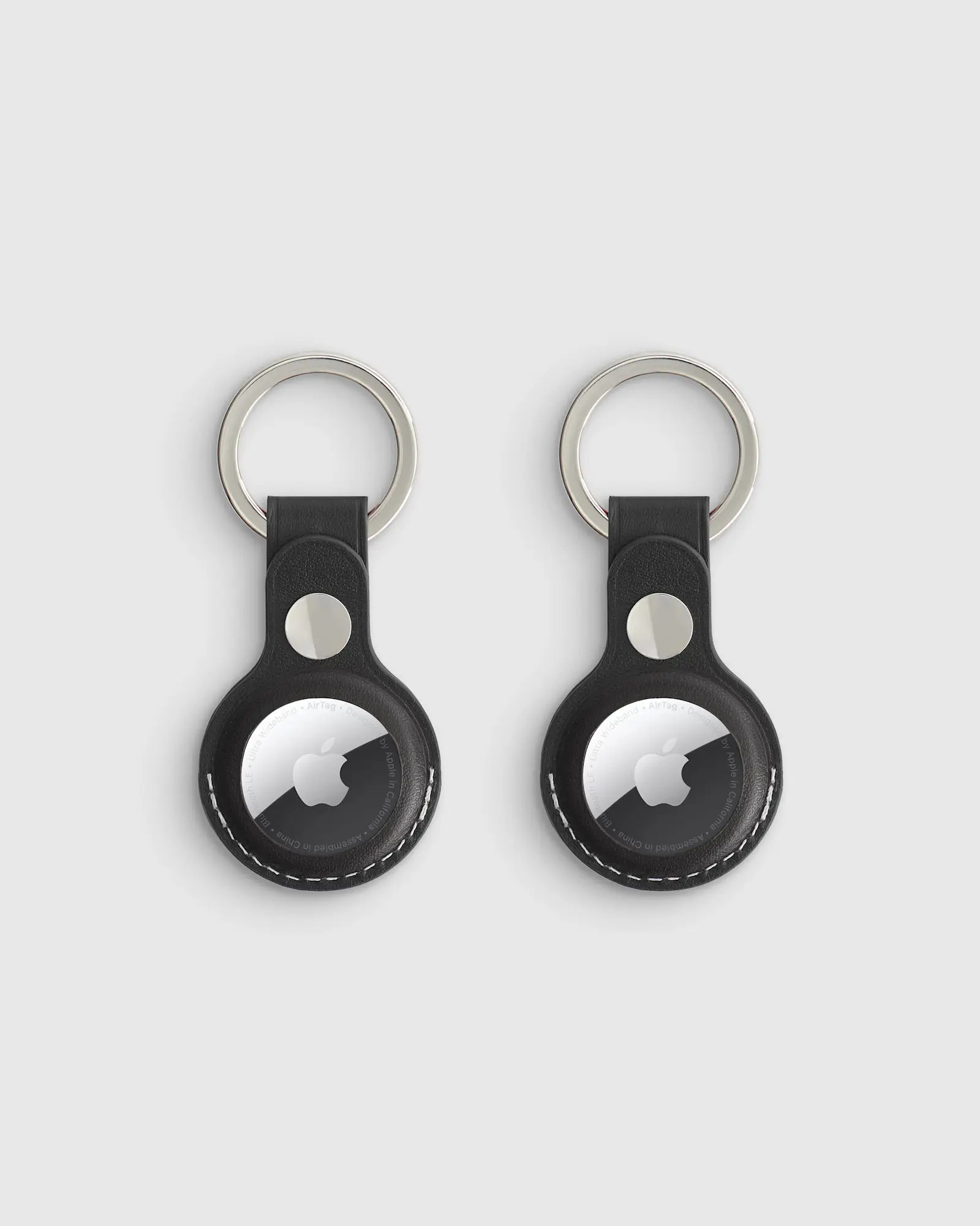 Nappa Leather AirTag Key Ring (2-Pack) | Quince